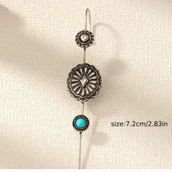 Two earrings antique style pin and snake NWOT - Picture 3 of 5